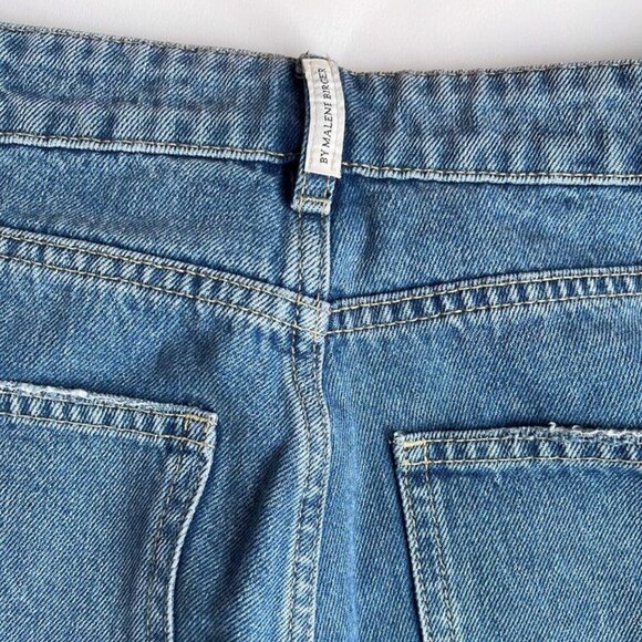 SSENSE Designer By Malene Birger Blue Milium Jeans XS - Picture 3 of 6